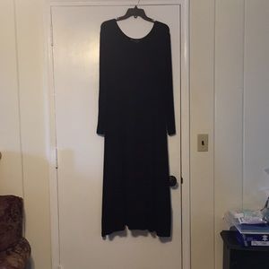 Charlie Paige black maxi dress